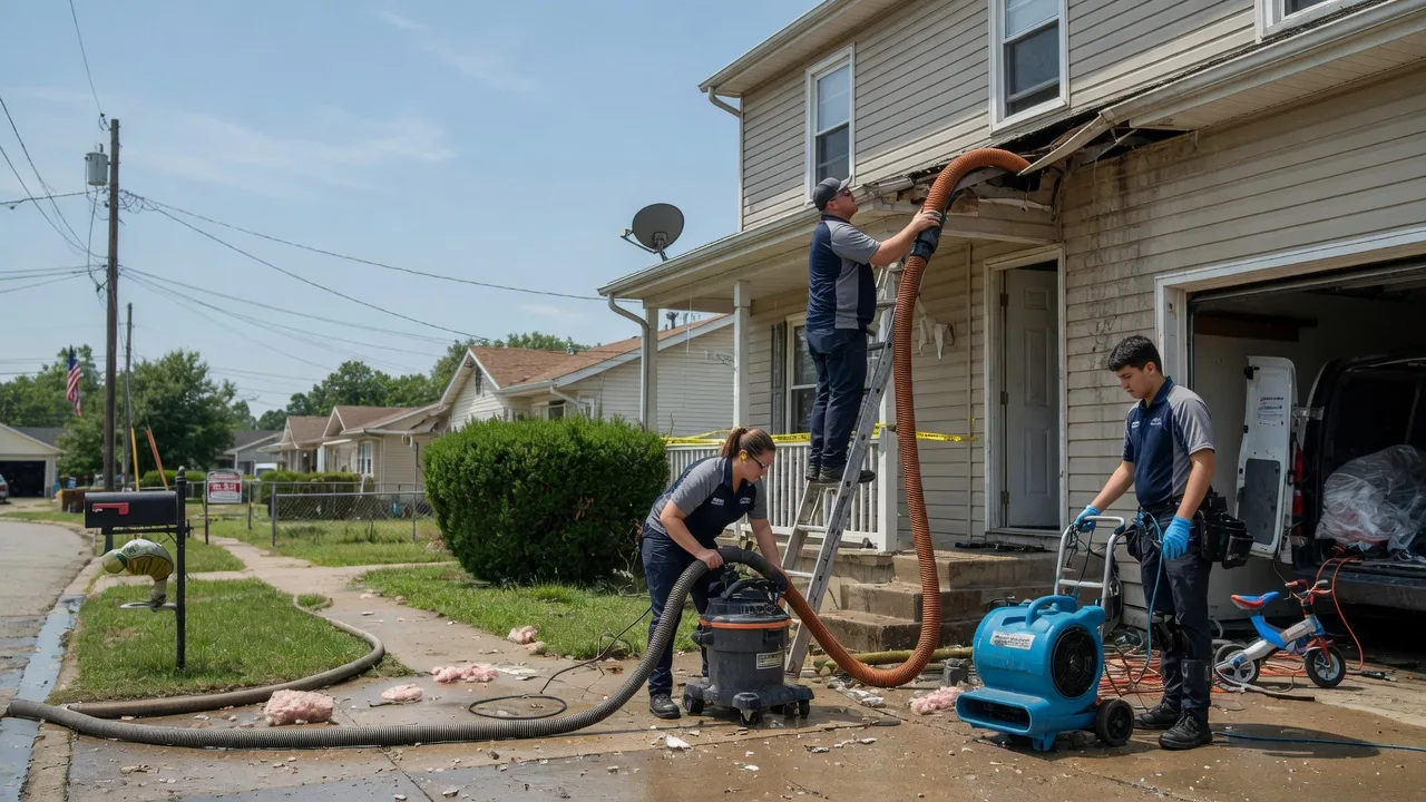 Water Damage Restoration in Mappsville, VA near me